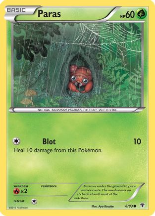 Paras (006/83) [Generations] - Common