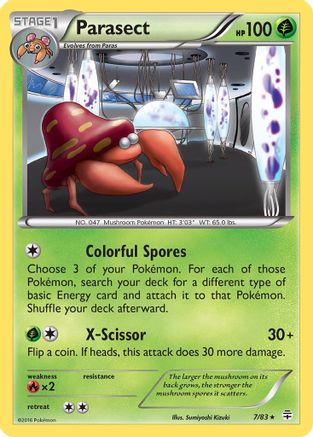 Parasect (7/83) [Generations] - Rare