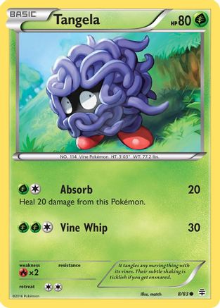 Tangela (8/83) [Generations] Reverse Holofoil - Common