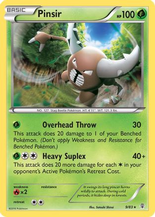 Pinsir (9/83) [Generations] Reverse Holofoil - Rare
