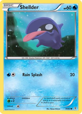 Shellder (019/83) [Generations] - Common
