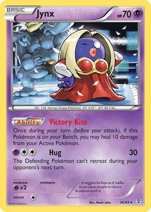 Jynx (036/83) [Generations] Reverse Holofoil - Rare