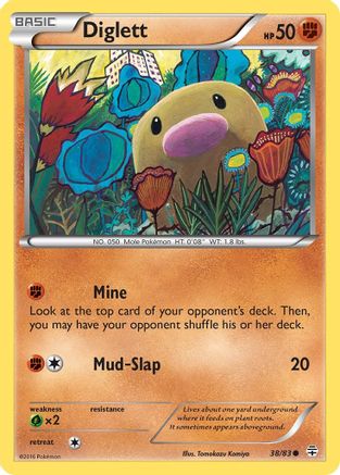 Diglett (038/83) [Generations] Reverse Holofoil - Common