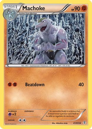Machoke (041/83) [Generations] Reverse Holofoil - Uncommon