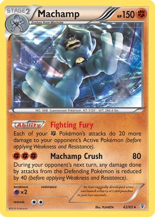 Machamp (42/83) [Generations] Holofoil - Holo Rare