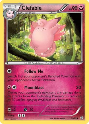Clefable (051/83) [Generations] - Uncommon