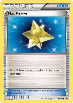 Max Revive (065/83) [Generations] Reverse Holofoil - Uncommon
