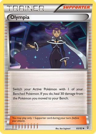 Olympia (66/83) [Generations] Reverse Holofoil - Uncommon