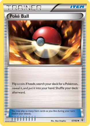 Poke Ball (67/83) [Generations] Reverse Holofoil - Uncommon