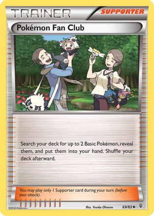 Pokemon Fan Club (069/83) [Generations] - Uncommon