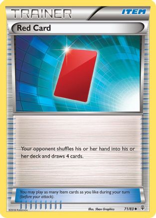 Red Card (071/83) [Generations] Reverse Holofoil - Uncommon