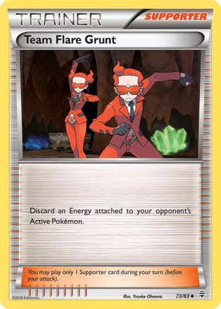 Team Flare Grunt (073/83) [Generations] Reverse Holofoil - Uncommon