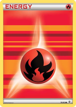 Fire Energy (076/83) [Generations] Reverse Holofoil - Common