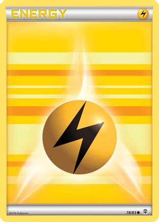 Lightning Energy (078/83) [Generations] Reverse Holofoil - Common