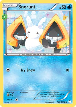 Snorunt (RC7/83) [Generations Radiant Collection] - Common