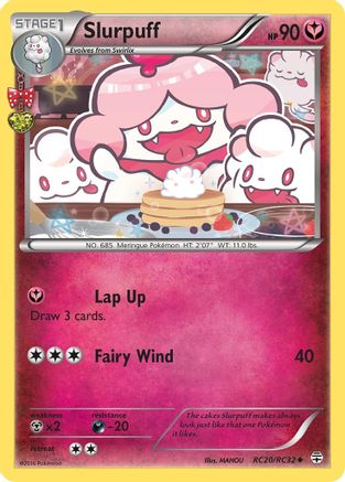 Slurpuff (RC20/83) [Generations Radiant Collection] Holofoil - Uncommon