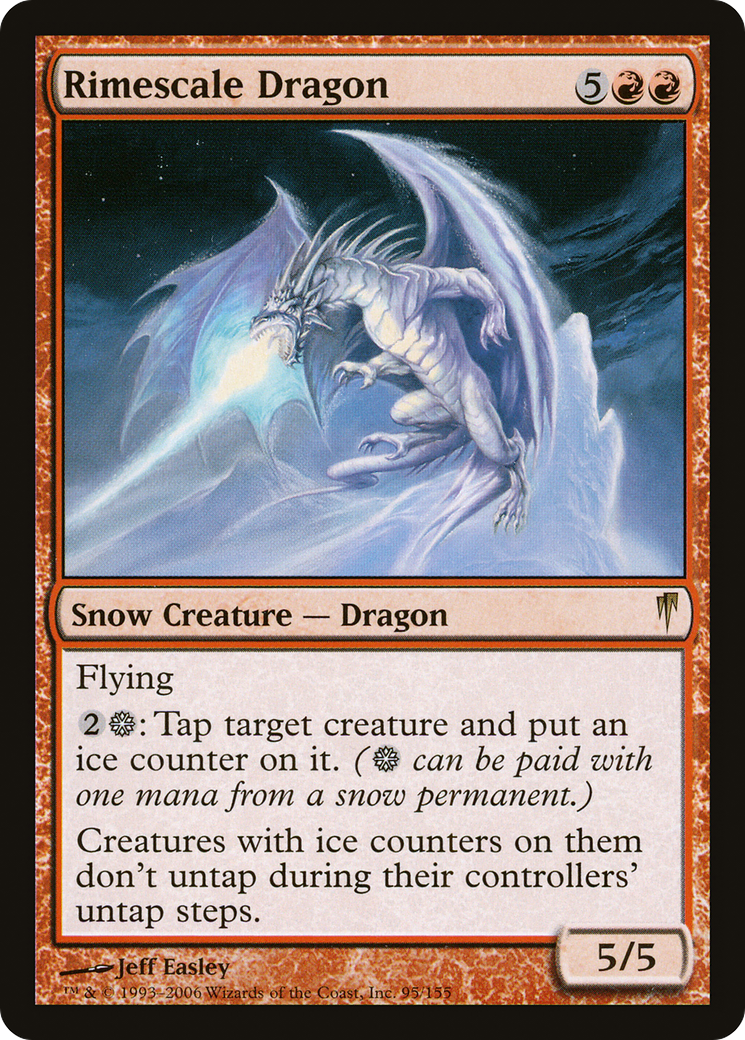 Rimescale Dragon (CSP-095) [Coldsnap]