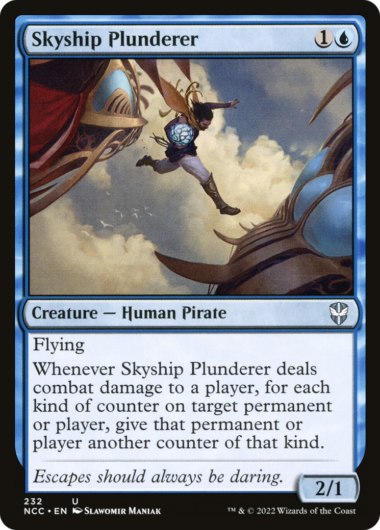 Skyship Plunderer (NCC-232) [New Capenna Commander]