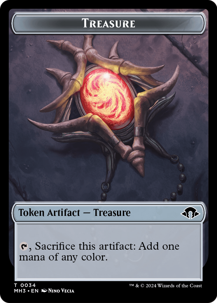 Treasure (TMH3-034) [Modern Horizons 3 Tokens] Foil