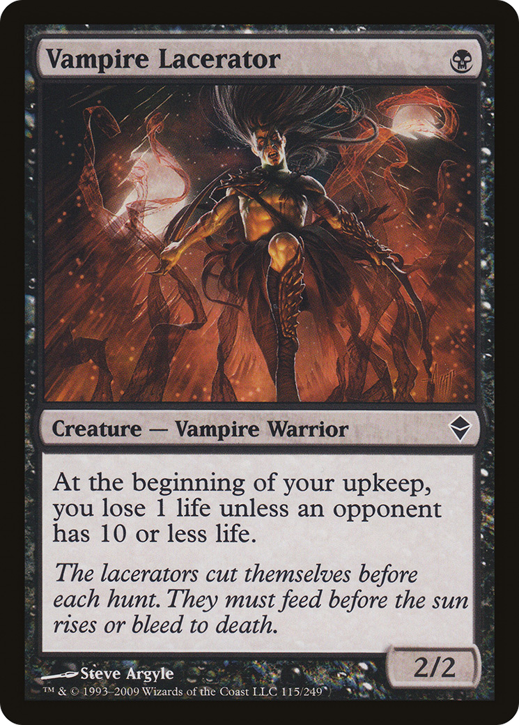 Vampire Lacerator (ZEN-115) [Zendikar] Foil