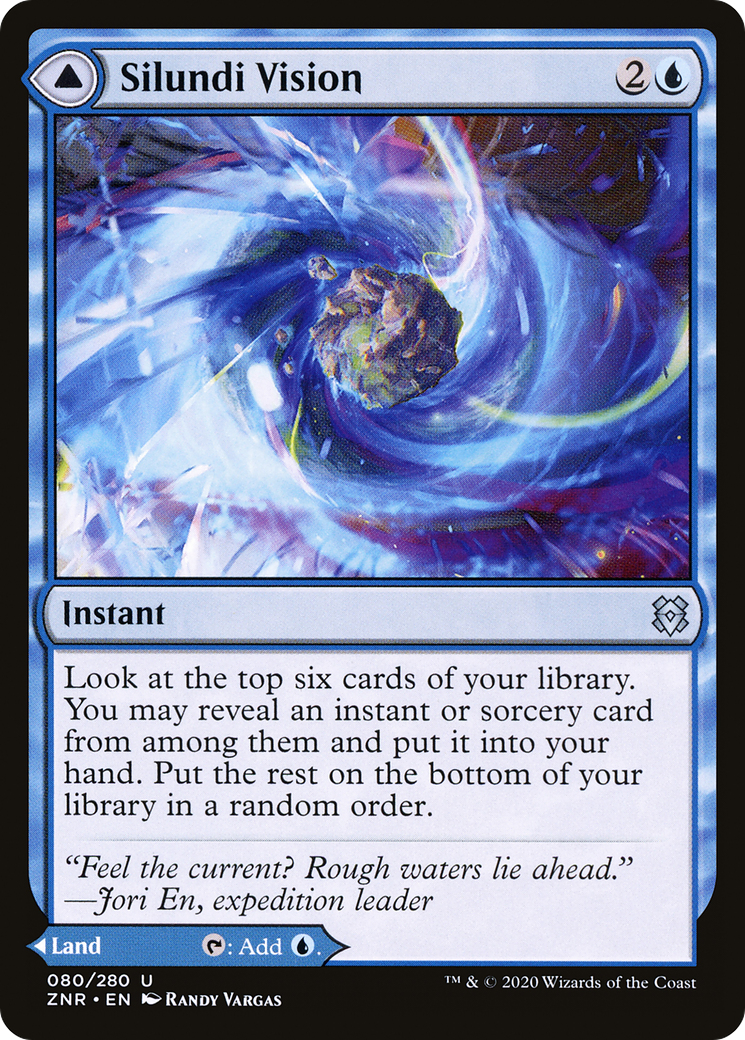 Silundi Vision (ZNR-080) [Zendikar Rising]
