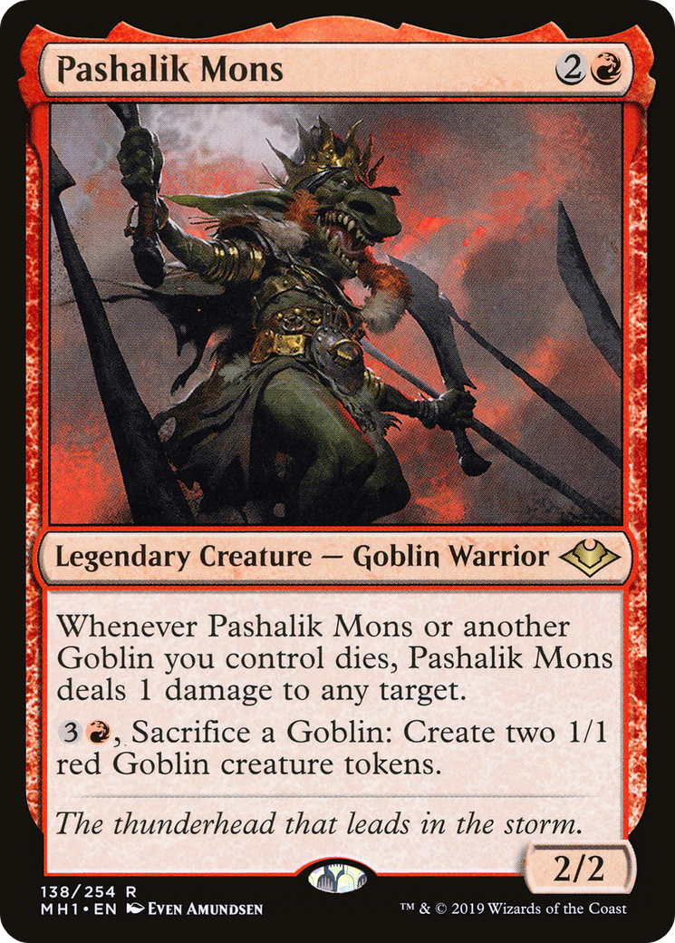 Pashalik Mons (MH1-138) [Modern Horizons]