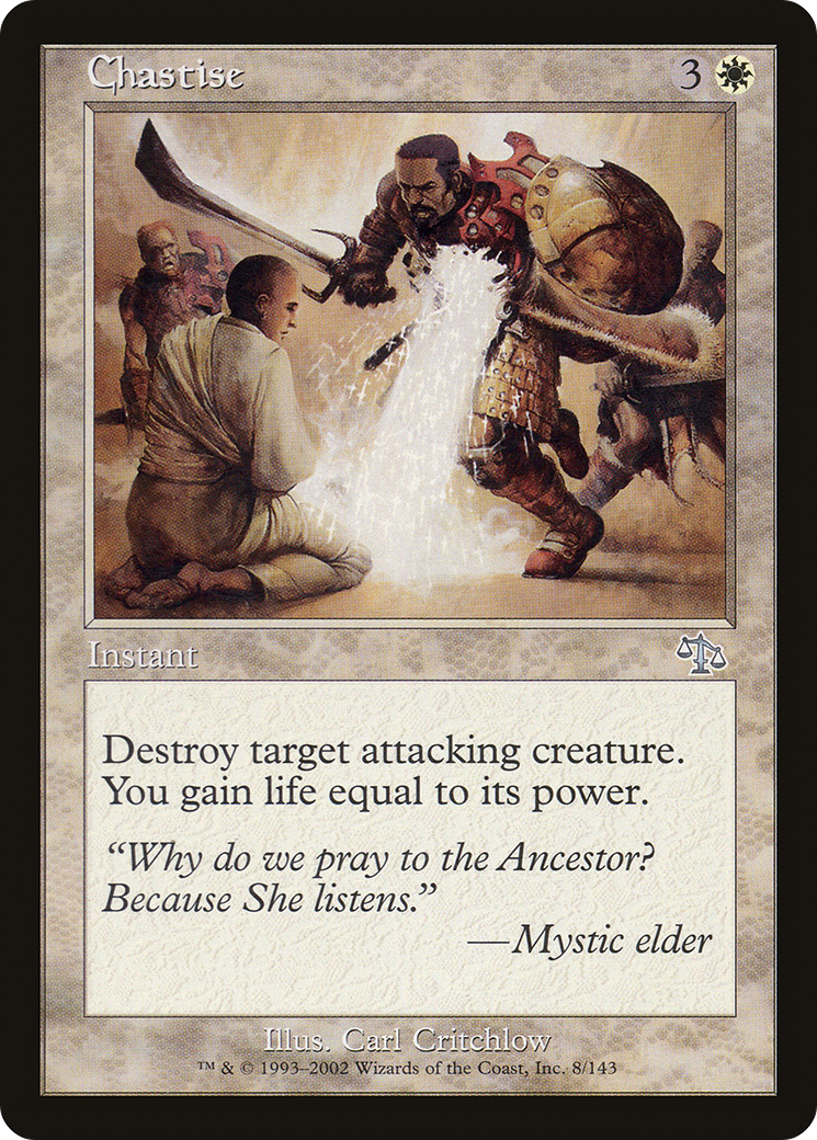 Chastise (JUD-008) [Judgment] Foil
