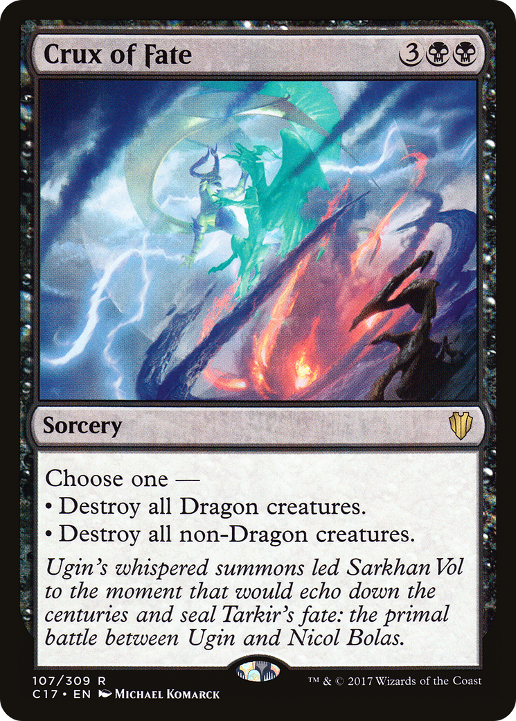 Crux of Fate (C17-107) [Commander 2017]