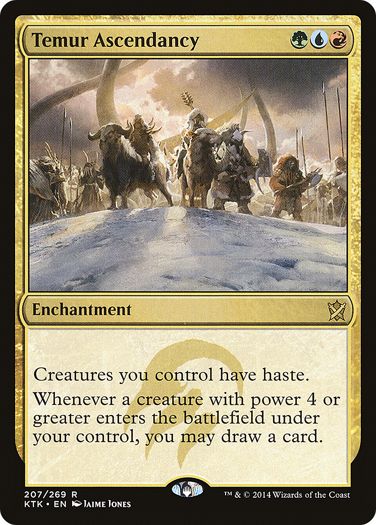 Temur Ascendancy (KTK-207) [Khans of Tarkir]