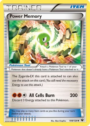 Power Memory (108/124) [XY  Fates Collide] Reverse Holofoil - Uncommon