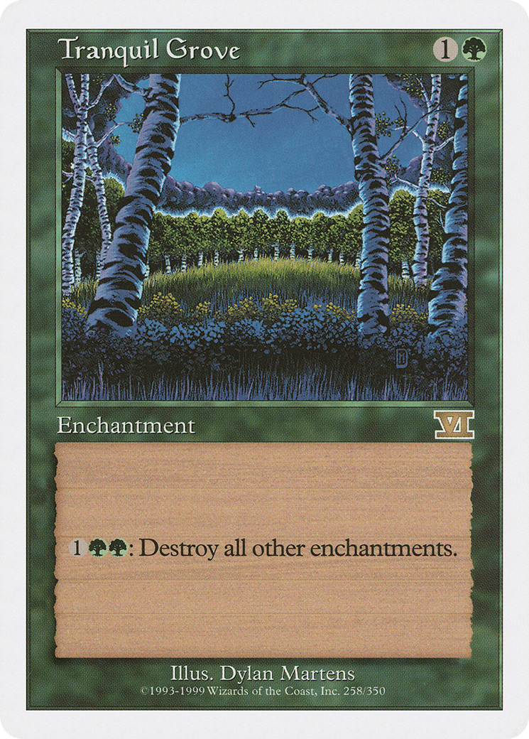 Tranquil Grove (6ED-258) [Classic Sixth Edition]