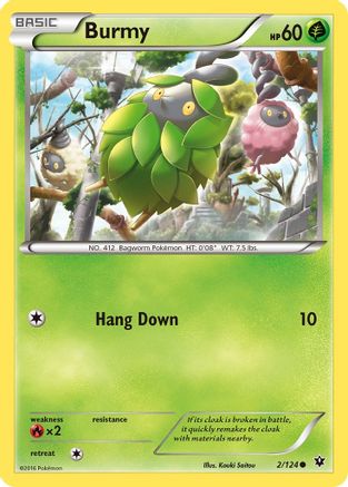 Burmy (002/124) [XY  Fates Collide] - Common