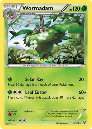 Wormadam (003/124) [XY  Fates Collide] - Uncommon