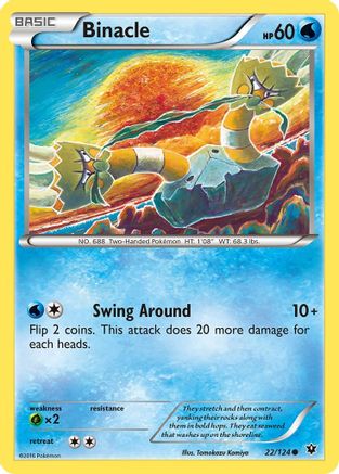 Binacle (022/124) [XY  Fates Collide] - Common