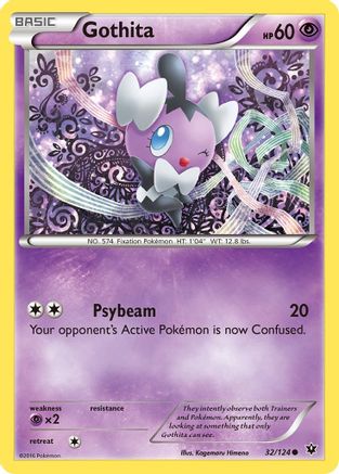 Gothita (032/124) [XY  Fates Collide] - Common