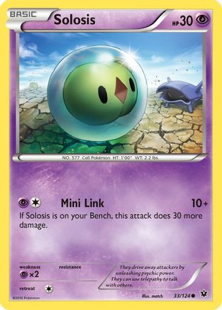 Solosis (033/124) [XY  Fates Collide] - Common