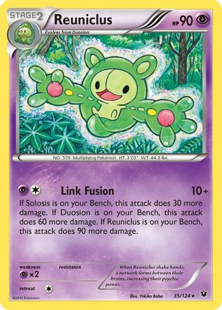 Reuniclus (035/124) [XY  Fates Collide] Reverse Holofoil - Rare