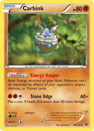 Carbink (049/124) [XY  Fates Collide] - Rare