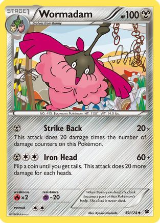 Wormadam (59/124) [XY  Fates Collide] - Uncommon