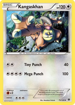 Kangaskhan (075/124) [XY  Fates Collide] - Uncommon