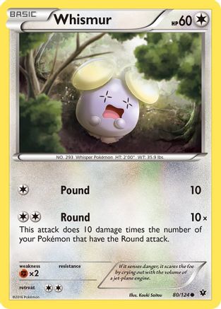 Whismur (080/124) [XY  Fates Collide] - Common