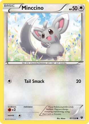 Minccino (087/124) [XY  Fates Collide] - Common