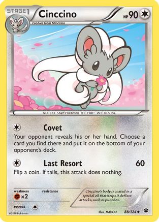 Cinccino (088/124) [XY  Fates Collide] - Uncommon