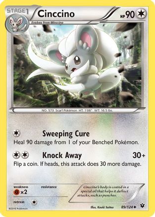 Cinccino (089/124) [XY  Fates Collide] - Uncommon