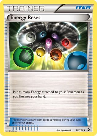 Energy Reset (098/124) [XY  Fates Collide] - Uncommon