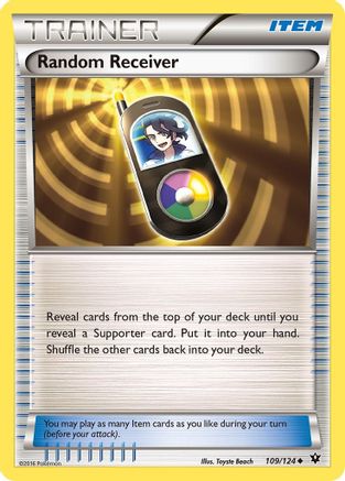 Random Receiver (109/124) [XY  Fates Collide] - Uncommon