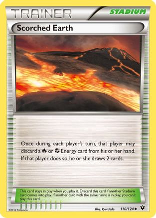 Scorched Earth (110/124) [XY  Fates Collide] - Uncommon
