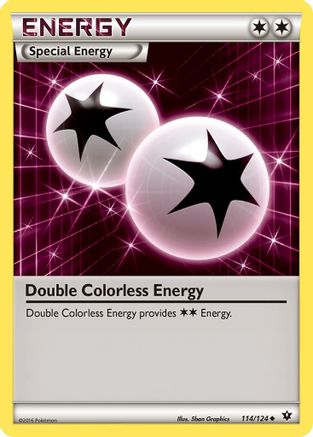 Double Colorless Energy (114/124) [XY  Fates Collide] - Uncommon
