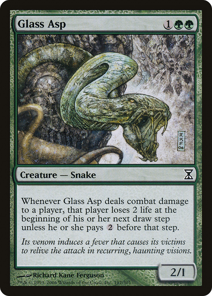 Glass Asp (TSP-197) [Time Spiral] Foil
