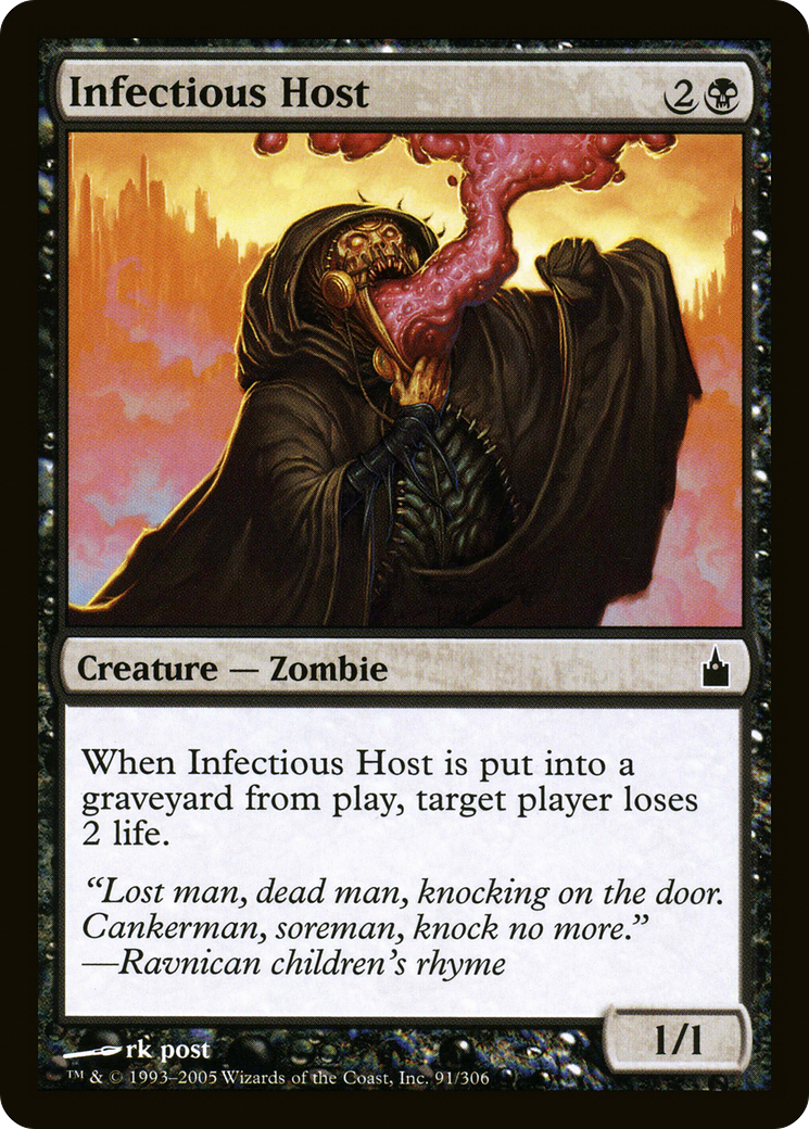 Infectious Host (RAV-091) [Ravnica: City of Guilds] Foil